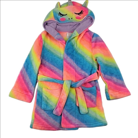 wonder nation Other - Wonder Nation Rainbow Unicorn Bathrobe Size XS 4-5
